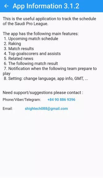 Saudi League Matches Screenshot 3