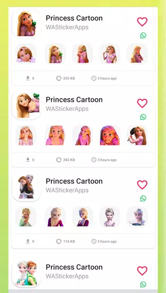 Princess Animated Stickers应用截图第1张