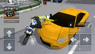 Police Motorbike Simulator 3D Captura de tela 3