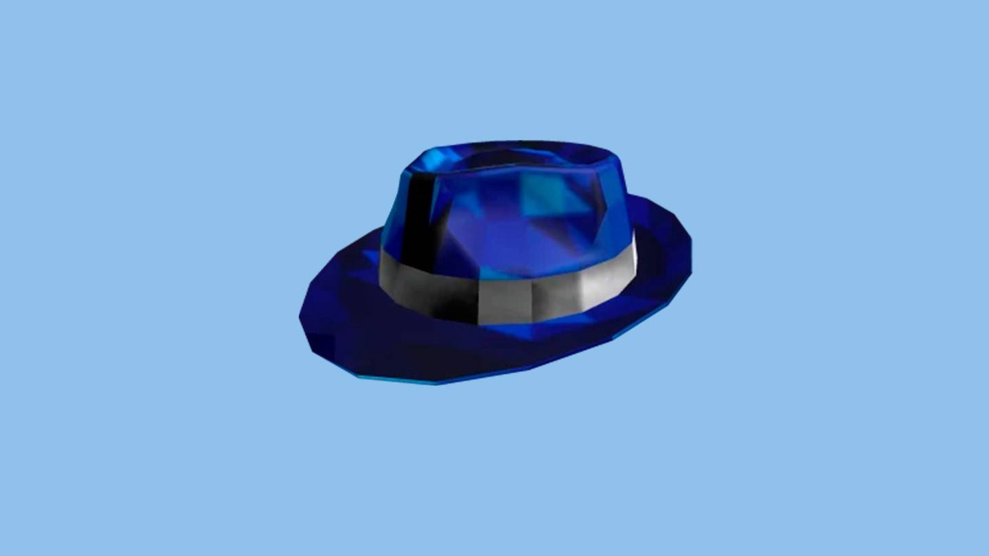 Midnight Blue Sparkle Time Fedora