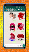 Lips, Kiss and Love Stickers应用截图第1张