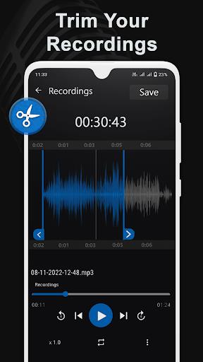 Voice Recorder & Audio Editor Capture d'écran 4
