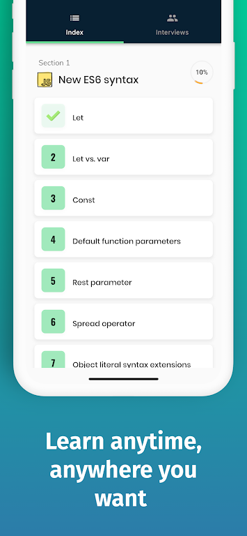 Learn Node.js Coding - NodeDev Capture d'écran 4