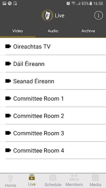 Oireachtas應用截圖第4張