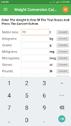 Weight Converter應用截圖第1張