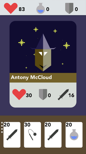 Battle Cards - An LD36 Experiment Screenshot 3