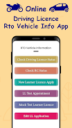 Driving Licence Apply Online Скриншот 1