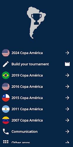 Copa América Calculator Captura de tela 1