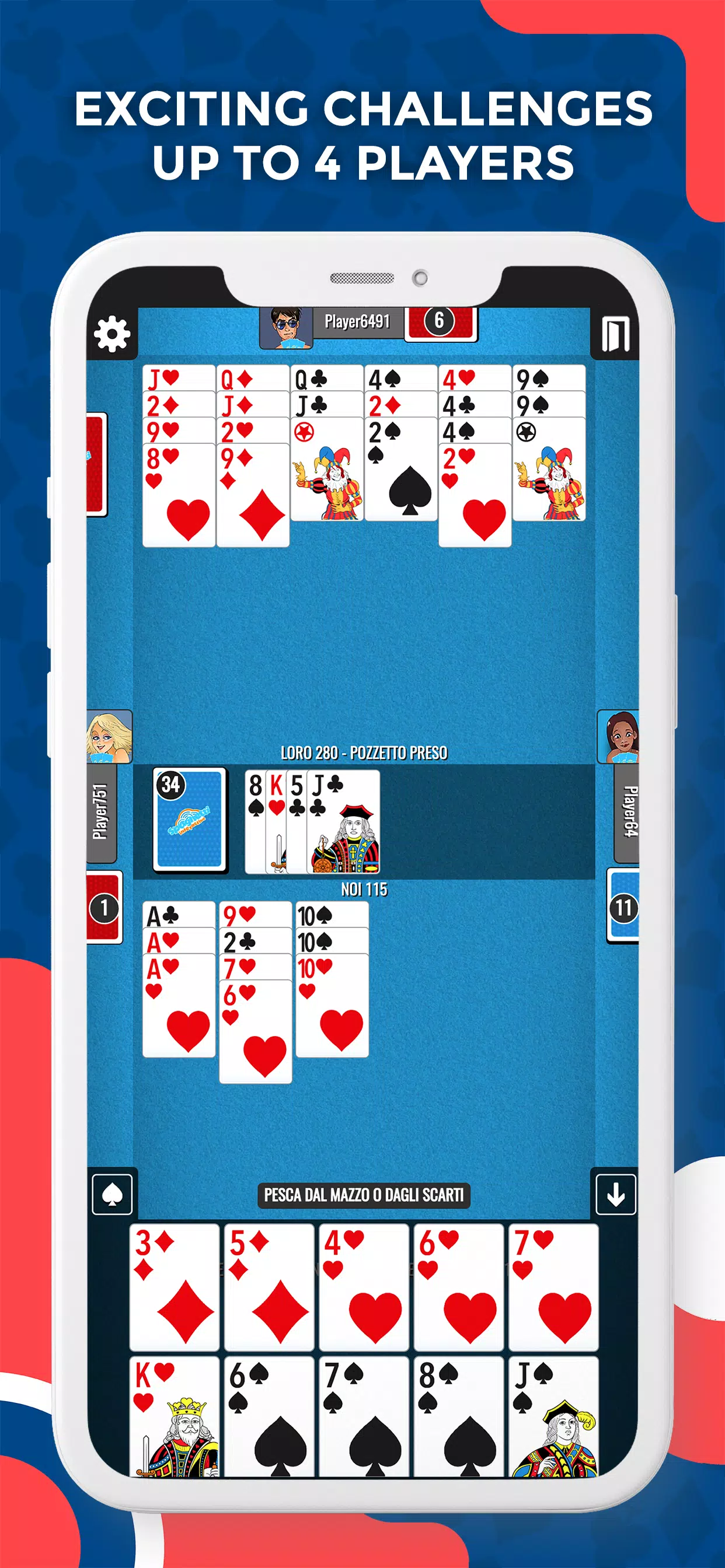 Burraco Più – Card games Screenshot 2