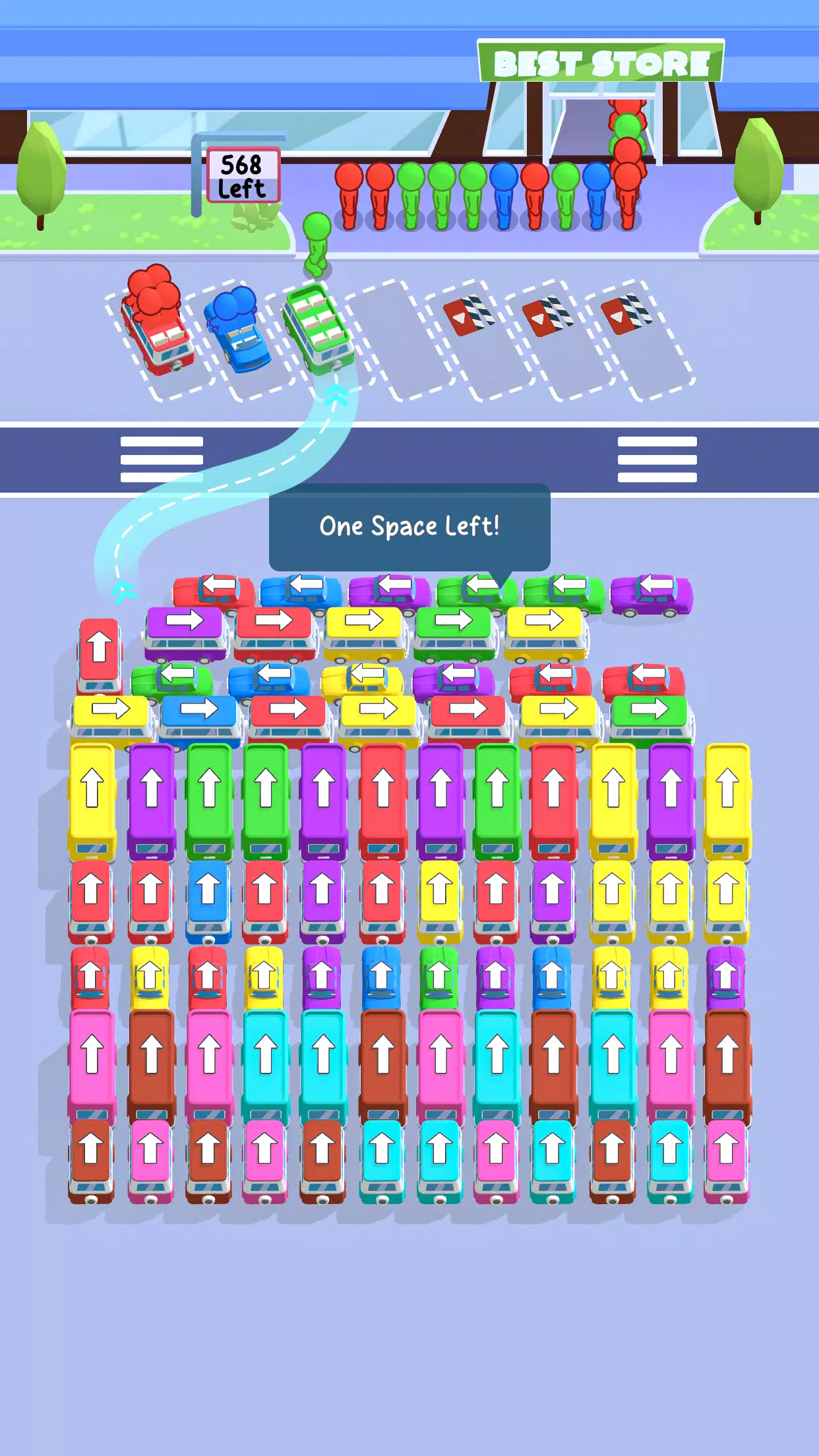 Bus Jam: Traffic Puzzle Schermafbeelding 2