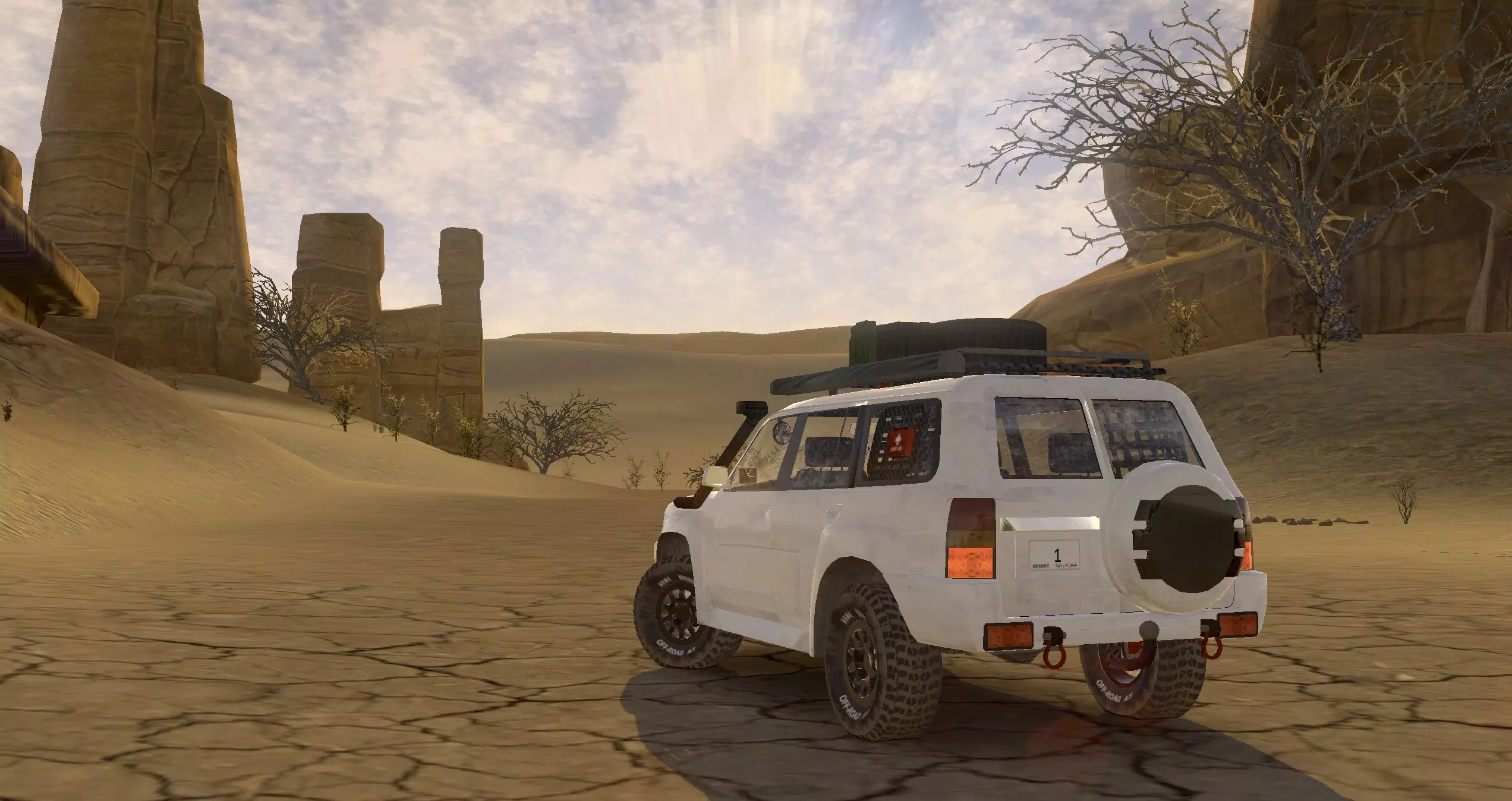 Off-Road Desert Expedition Schermafbeelding 1