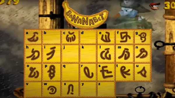 Decoded language in Donkey Kong Bananza