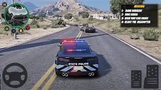 Police Car Chase Criminal Game应用截图第3张