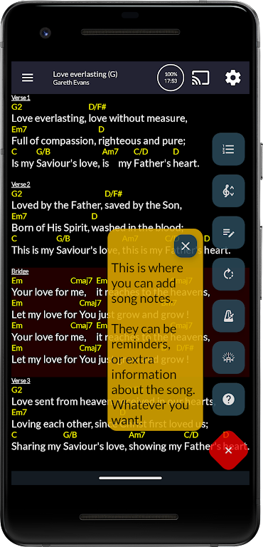 OpenSongApp - Songbook Zrzut ekranu 2