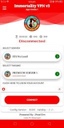 Immortality VPN Pro Captura de tela 1