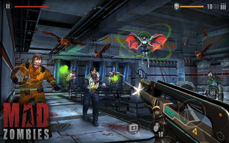 Zombie Spiele : Mad Zombies Screenshot 3