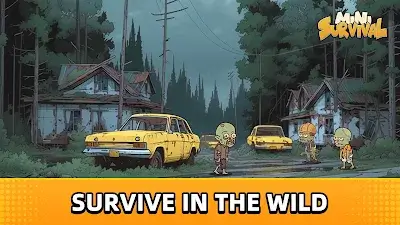 Mini Survival: Zombie Fight Screenshot 1