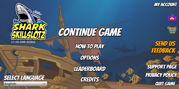 Shark Skill Slotz Screenshot 1