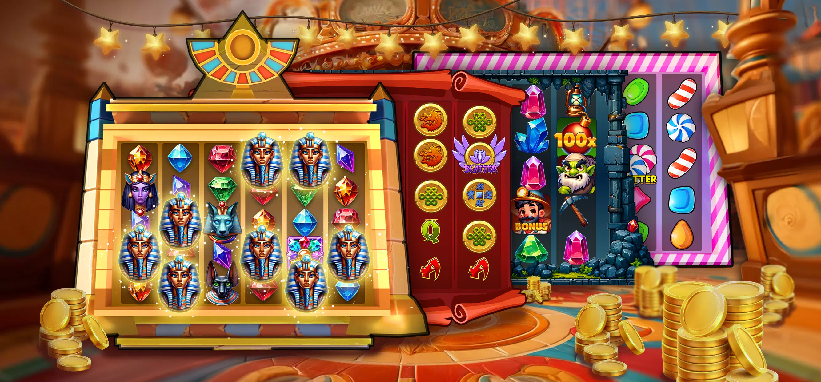 Richie Slots Скриншот 1