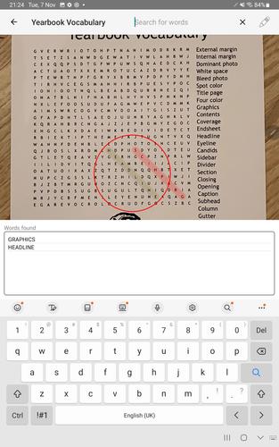 Word Search Scanner and Solver应用截图第1张