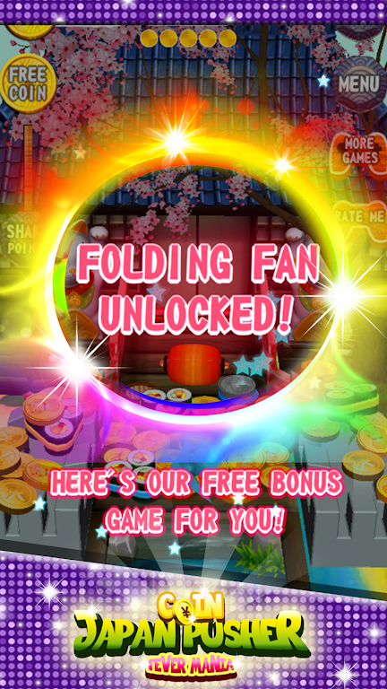 Coin Japan Pusher Fever Mania Screenshot 2