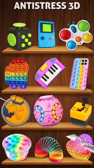 Fidget Cube 3D Antistress Toys Screenshot 3