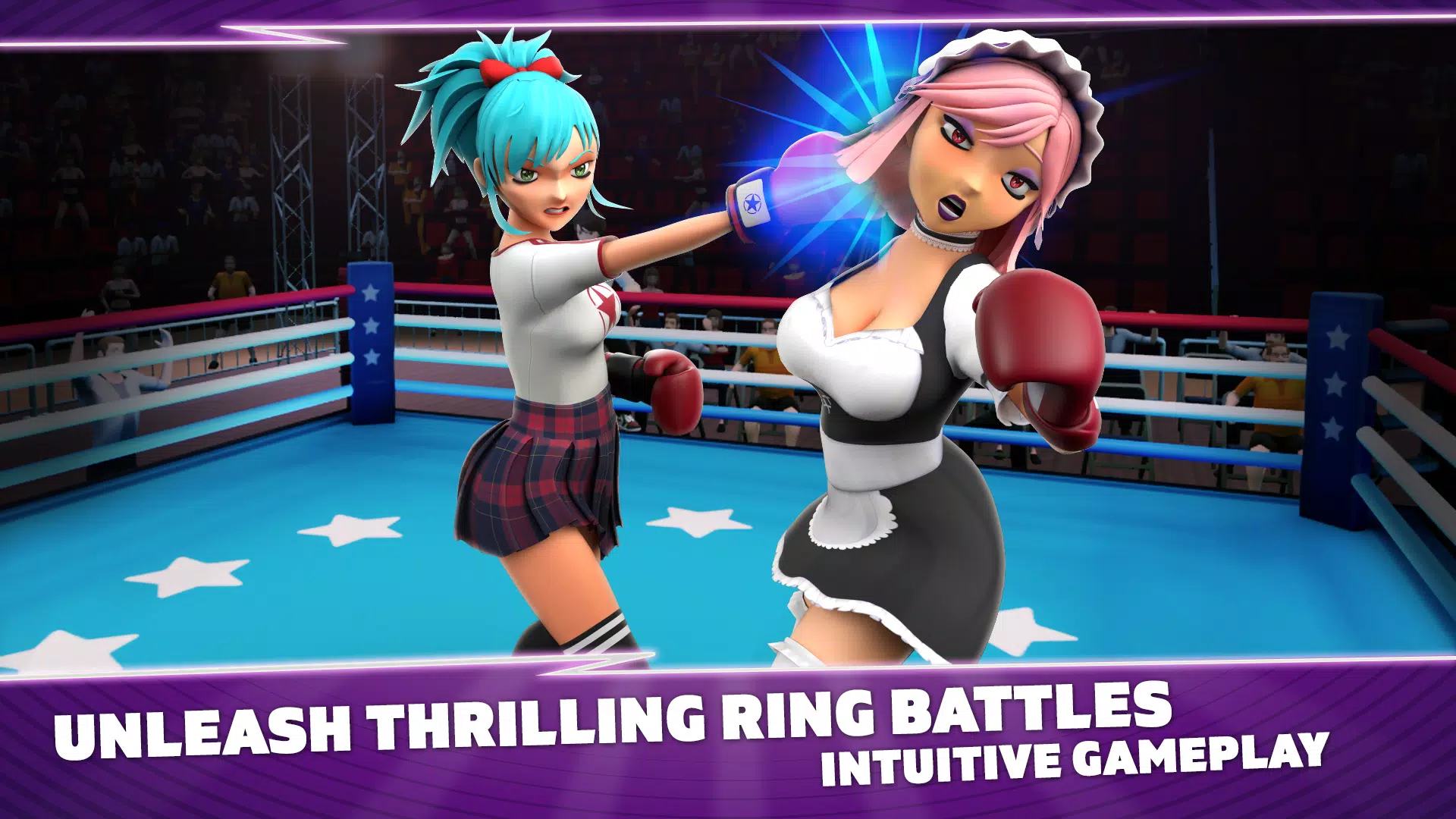 Boxing Babes II: Sexy Anime Ảnh chụp màn hình 2