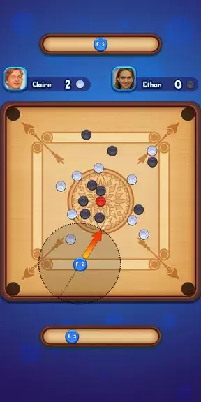 Carrom Strike - Disc Pool Game應用截圖第2張