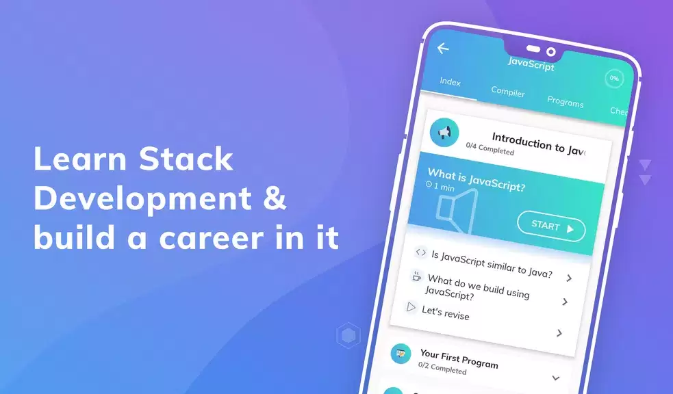 Learn Full Stack Development Ảnh chụp màn hình 3