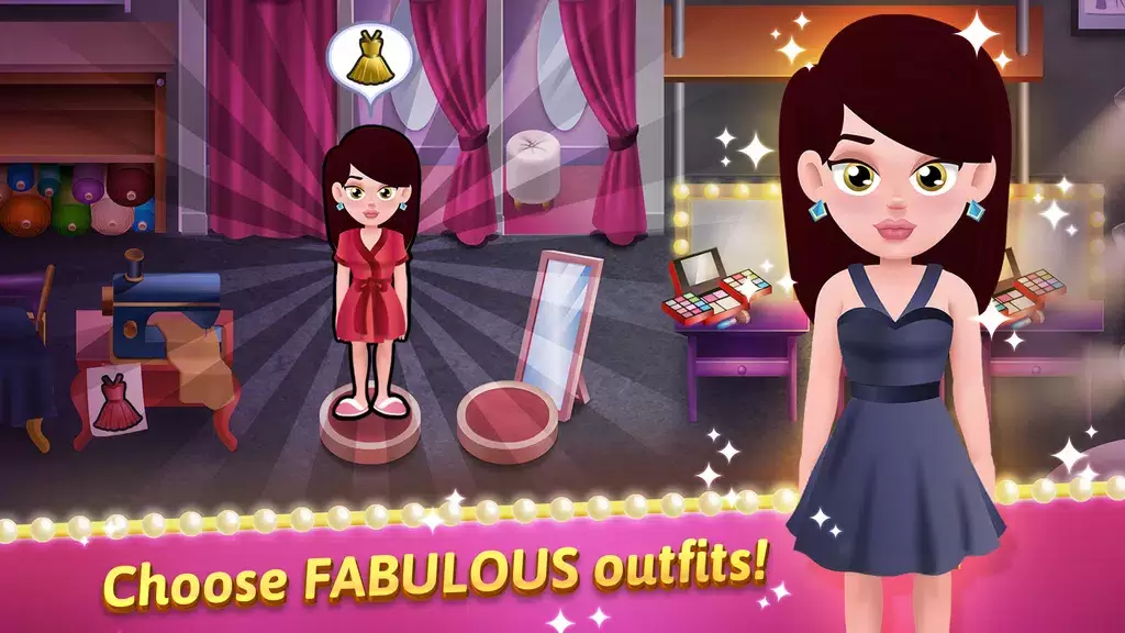 Model Salon Dash: Fashion Game Schermafbeelding 2