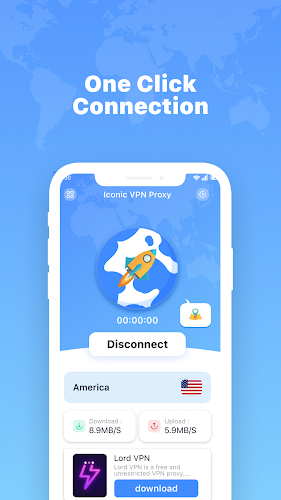 Iconic VPN Proxy Ảnh chụp màn hình 3