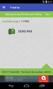 PC-FAX.com FreeFax スクリーンショット 1