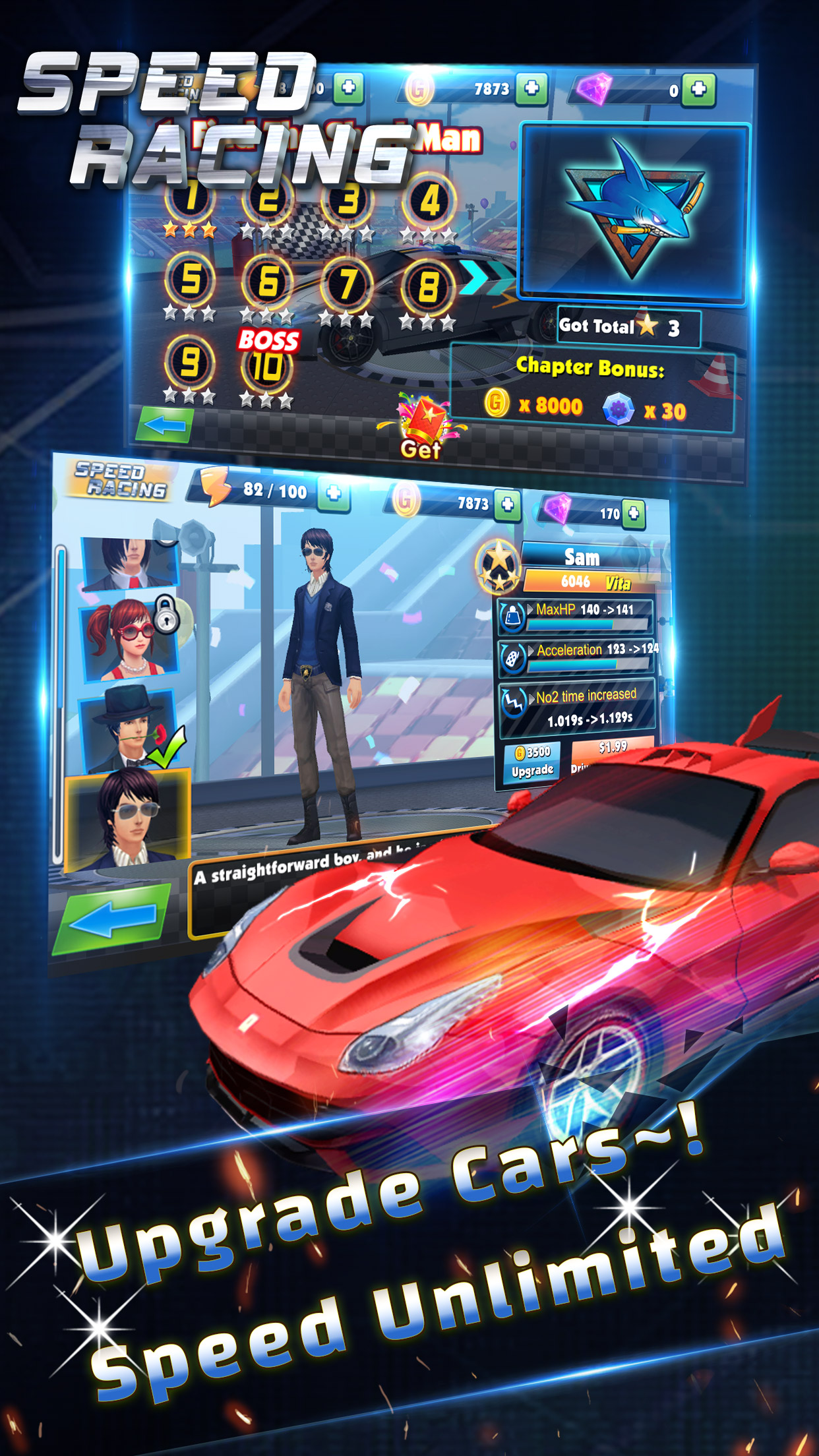 Speed Racing - Secret Racer স্ক্রিনশট 3