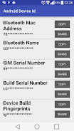 Schermata Device Id for Android 2