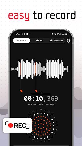 Voice Recorder Pro - VoiceX Schermafbeelding 1