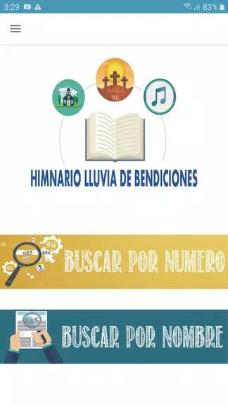 Himnario Lluvia de Bendiciones Captura de pantalla 1