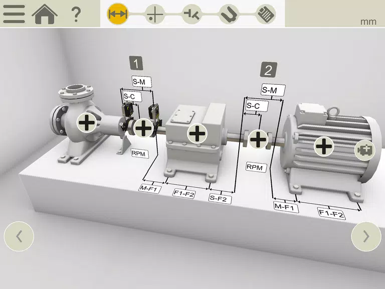 Easy-Laser XT Alignment Tangkapan skrin 1