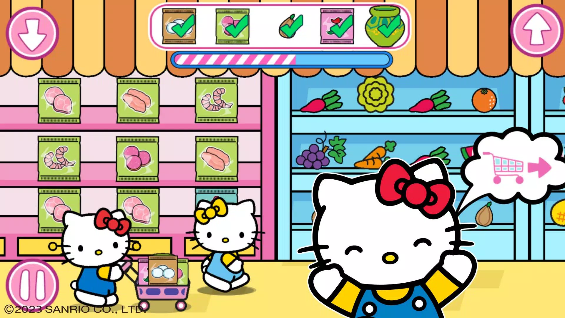 Hello Kitty: Kids Supermarket ဖန်သားပြင်ဓာတ်ပုံ 2