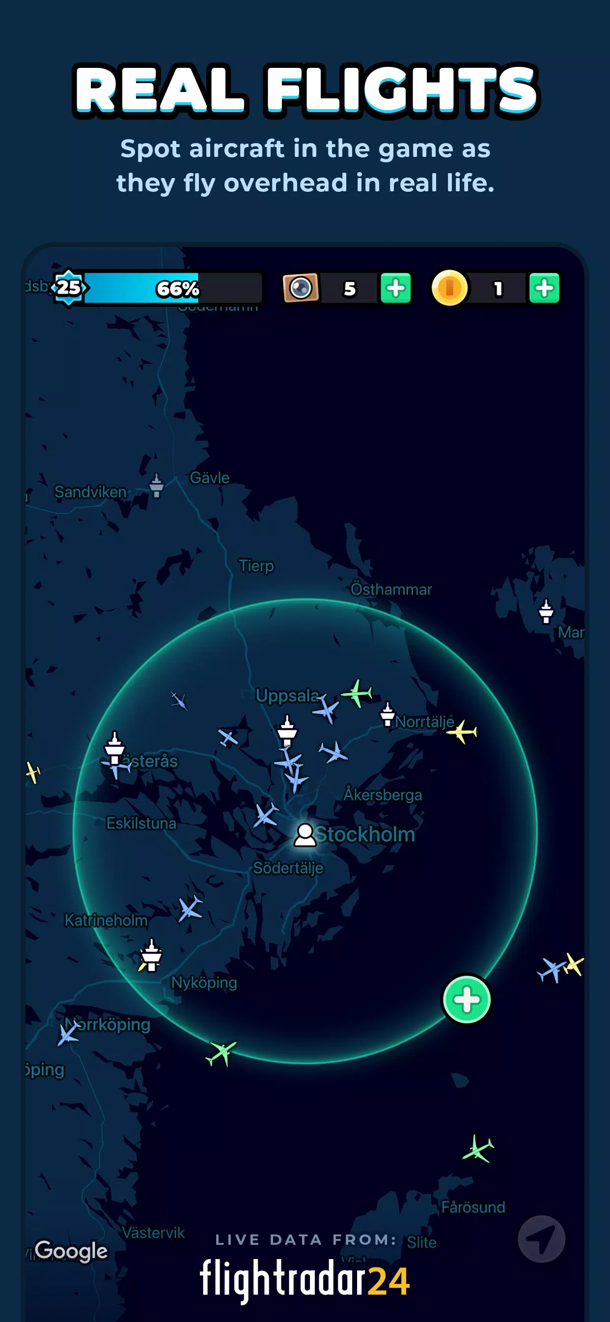Skycards by Flightradar24 스크린샷 1