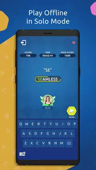 Wordy - Multiplayer Word Game স্ক্রিনশট 2