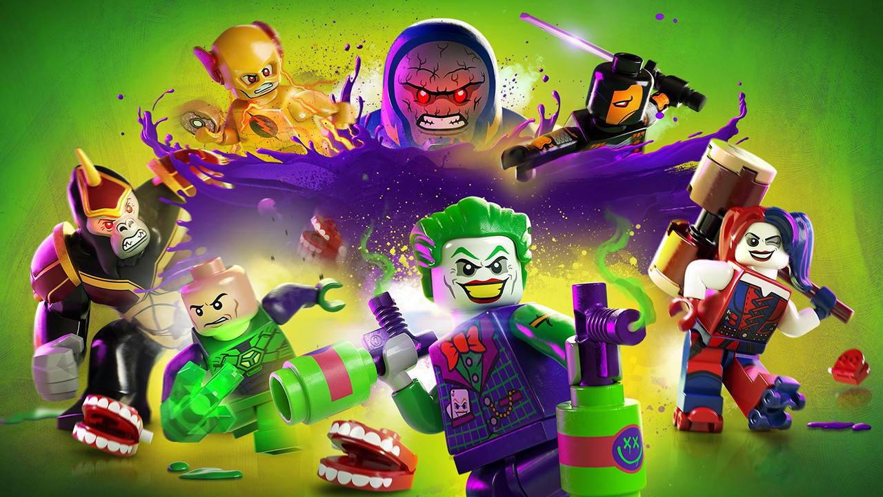 Image: Collage of LEGO game screenshots