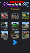 Bus Simulator Livery Tangkapan skrin 1