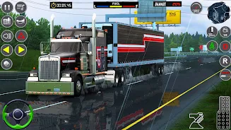 US Cargo Truck Simulator Game Captura de tela 2