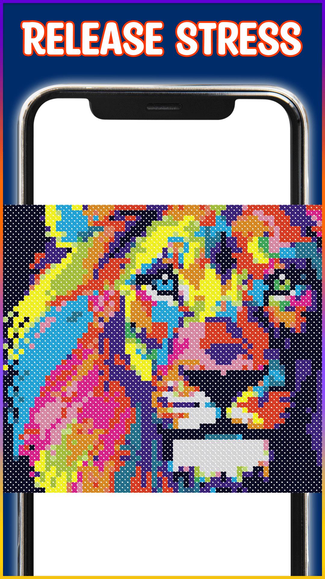 Cross Stitch Adult Coloring Screenshot 3