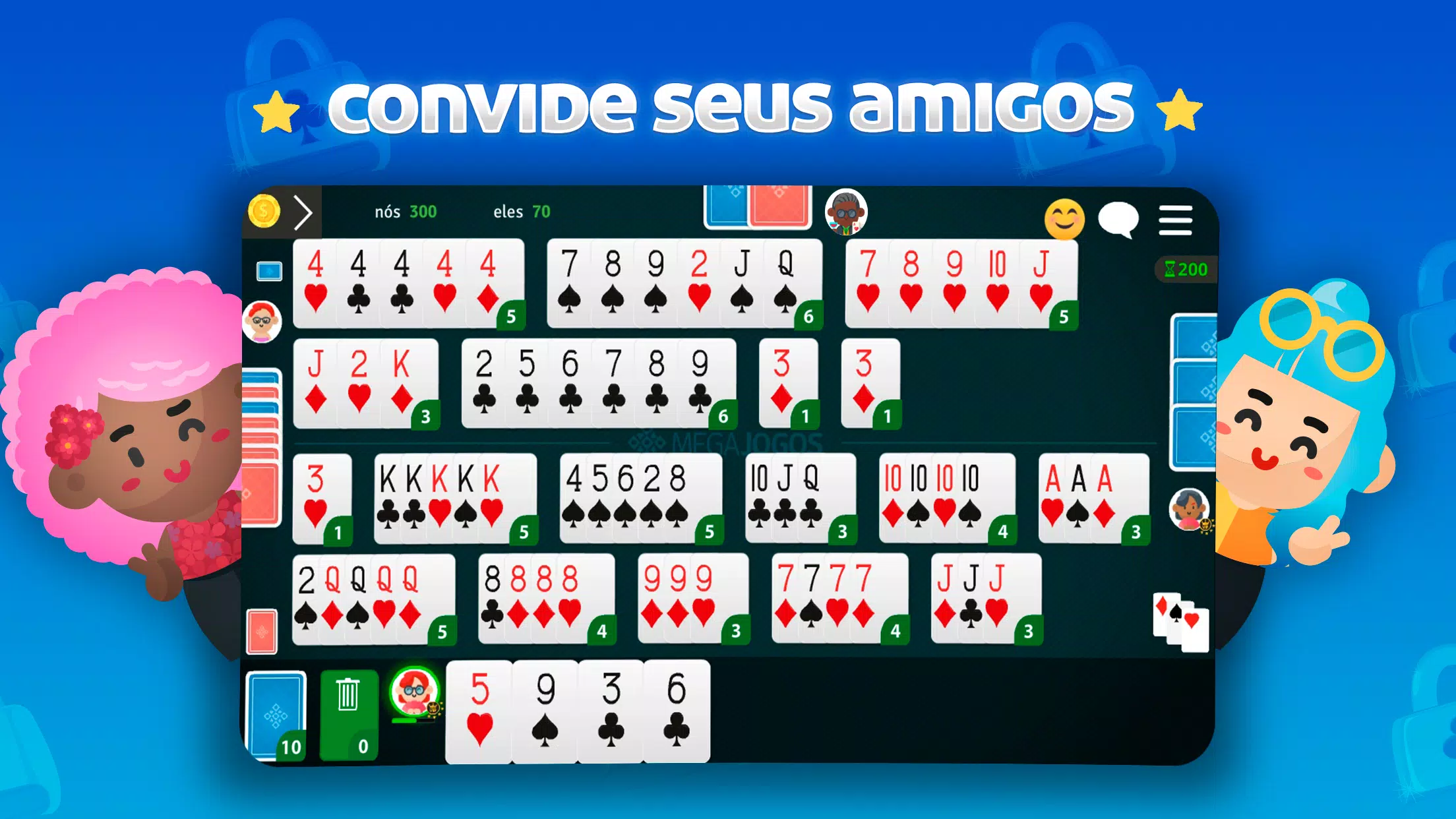 Tranca Online - Jogo de Cartas Capture d'écran 2