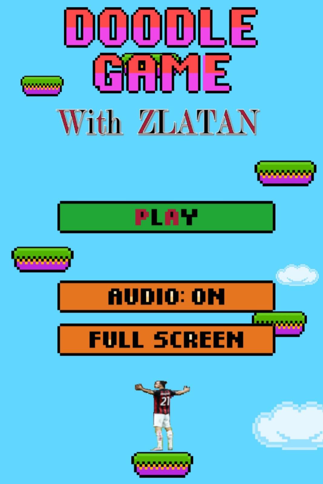 Doodle Zlatan Ibrahimovic Jump Zrzut ekranu 1