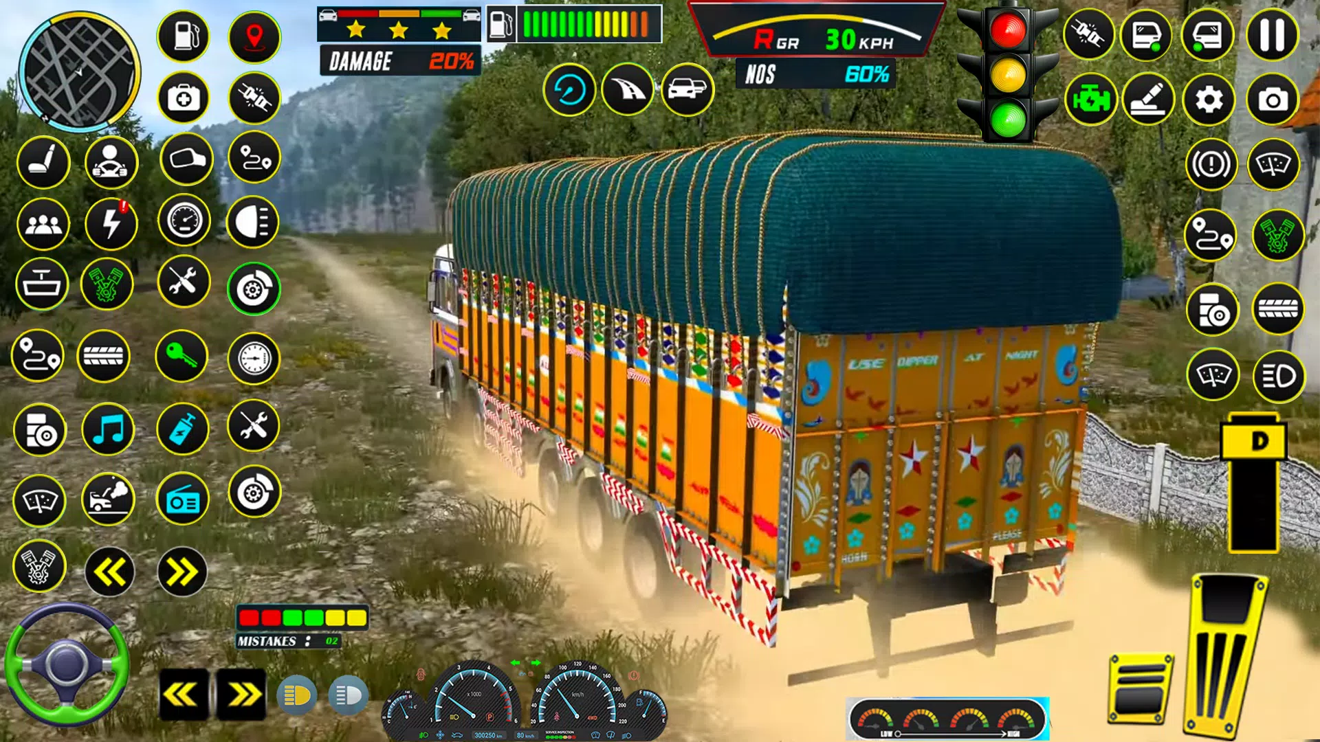 Indian Larry Truck Driving 3D 스크린샷 3