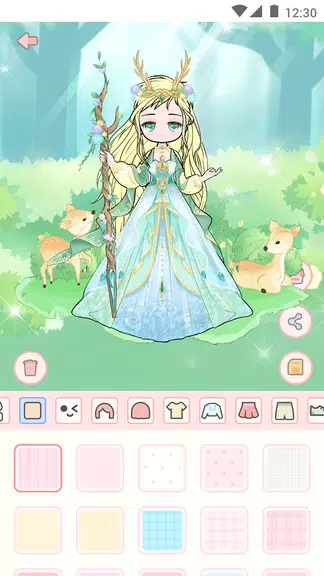 Cute live star:dress up avatar ภาพหน้าจอ 4