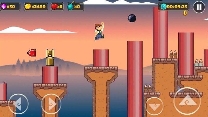 Super Pep's World - Run Game Captura de tela 2