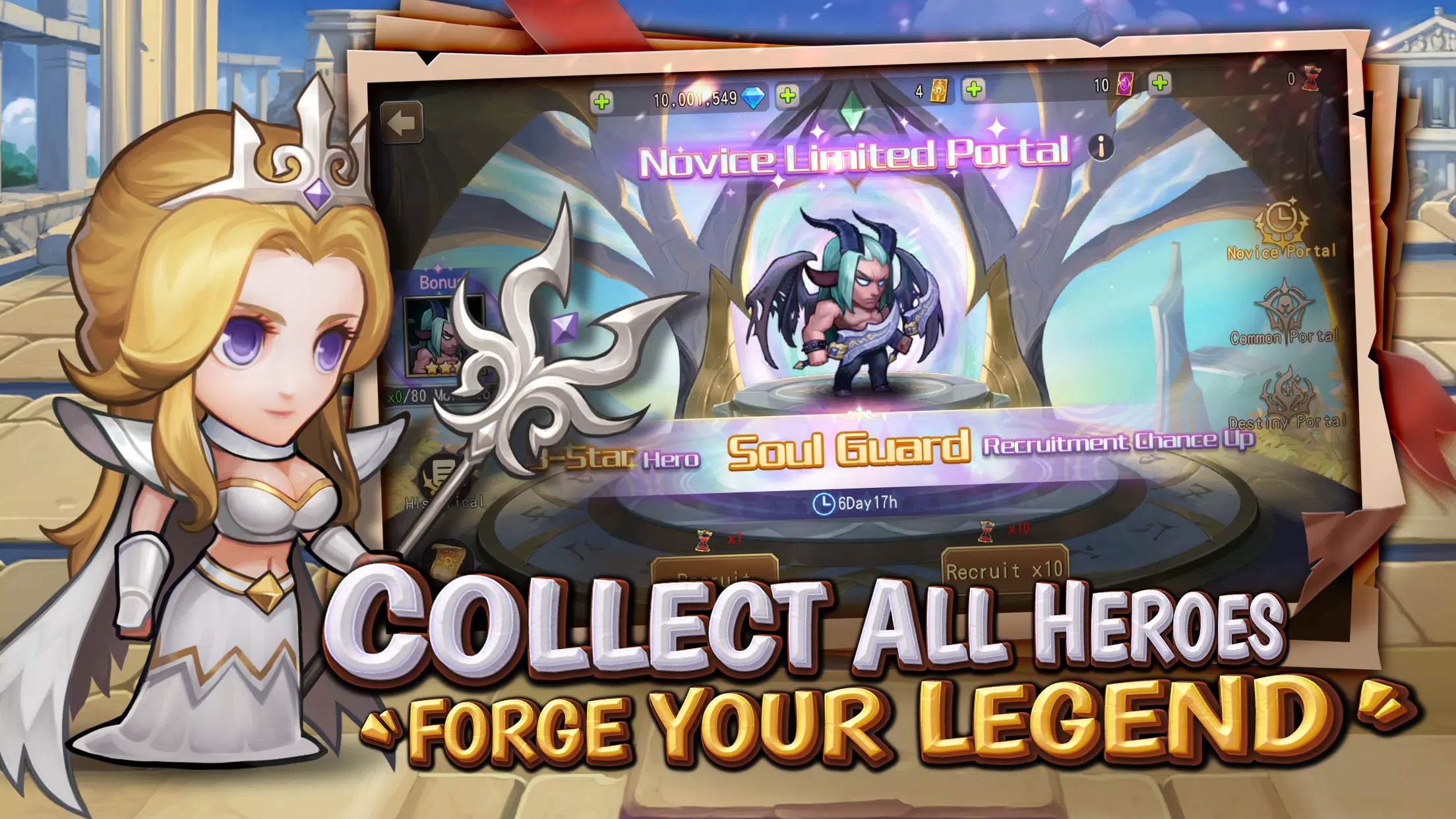 Crystal Legends Tangkapan skrin 1